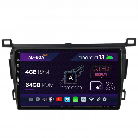 RAV4 2013-2018 - Navigatie  Android 13 Toyota RAV4 2013 | AutoDrop.ro