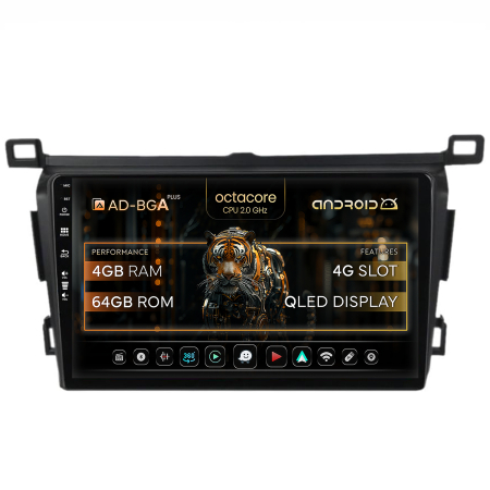 RAV4 2013-2018 - Navigatie  Android  Toyota RAV4 2013 | AutoDrop.ro