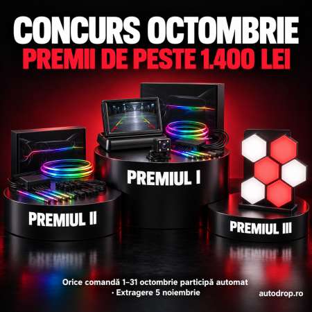 [BLACK FRIDAY Contest – 12.000 LEI PREMII] Concursul Autodrop din noiembrie: orice comandă din 29 oct – 30 nov 2026 participă automat la extragerea din 5 decembrie [1]