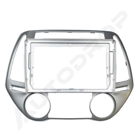 Rame adaptoare auto - Rama Adaptoare Autodrop Hyundai I20 (Clima manuala + Automata) (2012-2014) navigatie Android 9 inch AutoDrop.ro
