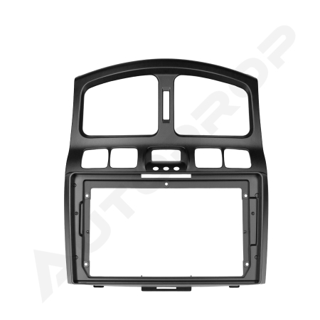 Rame adaptoare auto - Rama Adaptoare Autodrop Hyundai Santa FE (2001-2006) navigatie Android 9 inch AutoDrop.ro