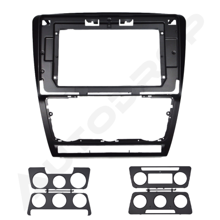 Rama adaptoare Autodrop Skoda Octavia (2004-2013) compatibil pentru Navigatii multimedia Android de 10.1" Inch