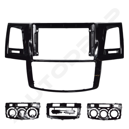 Rame adaptoare Toyota - Rama Adaptoare Autodrop Toyota Hilux (2005-2014) navigatie Android 9 inch AutoDrop.ro