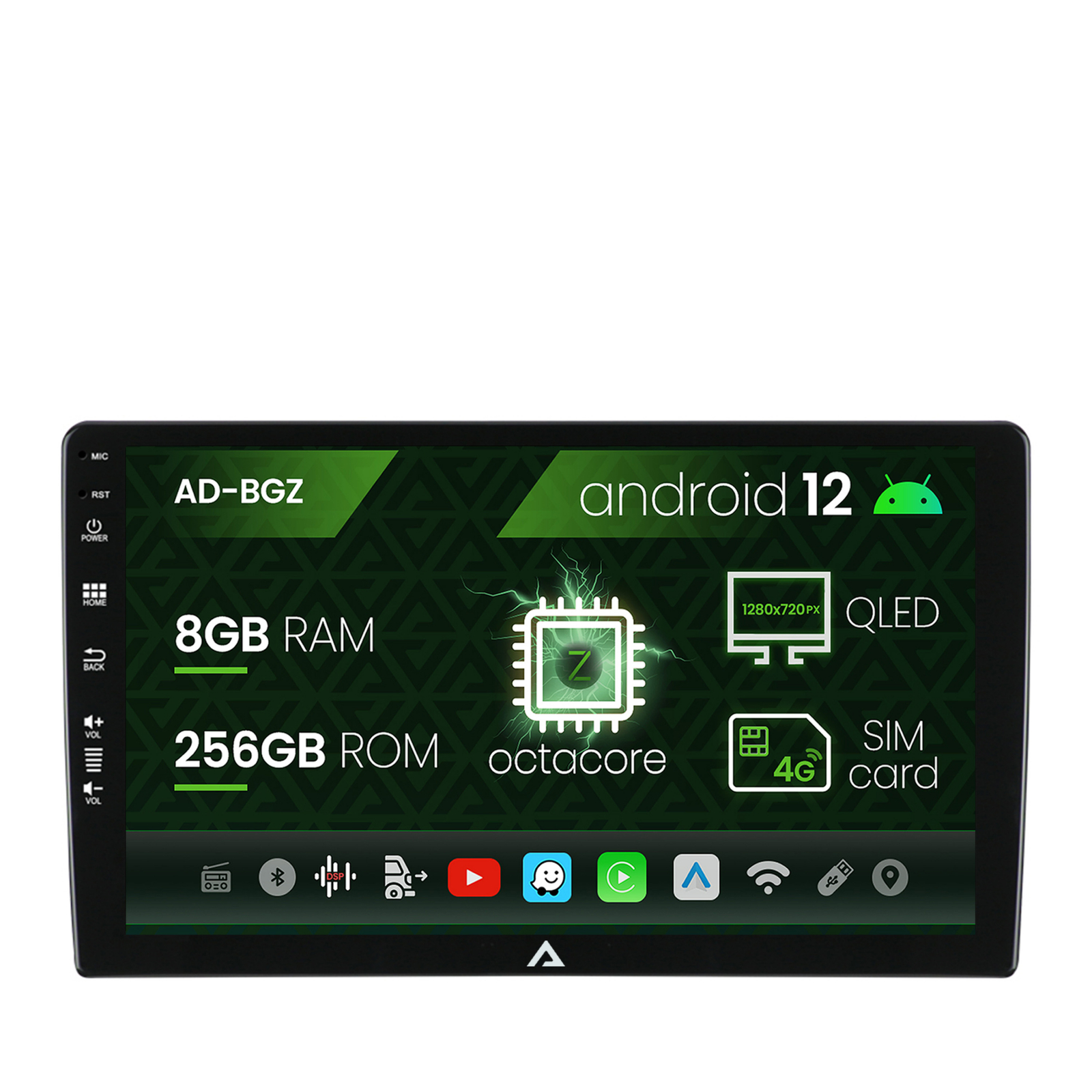 Navigatie All-in-one Universala, Android 13, Z-Octacore   8GB RAM + 256GB ROM, 9 Inch - AD-BGZ9008