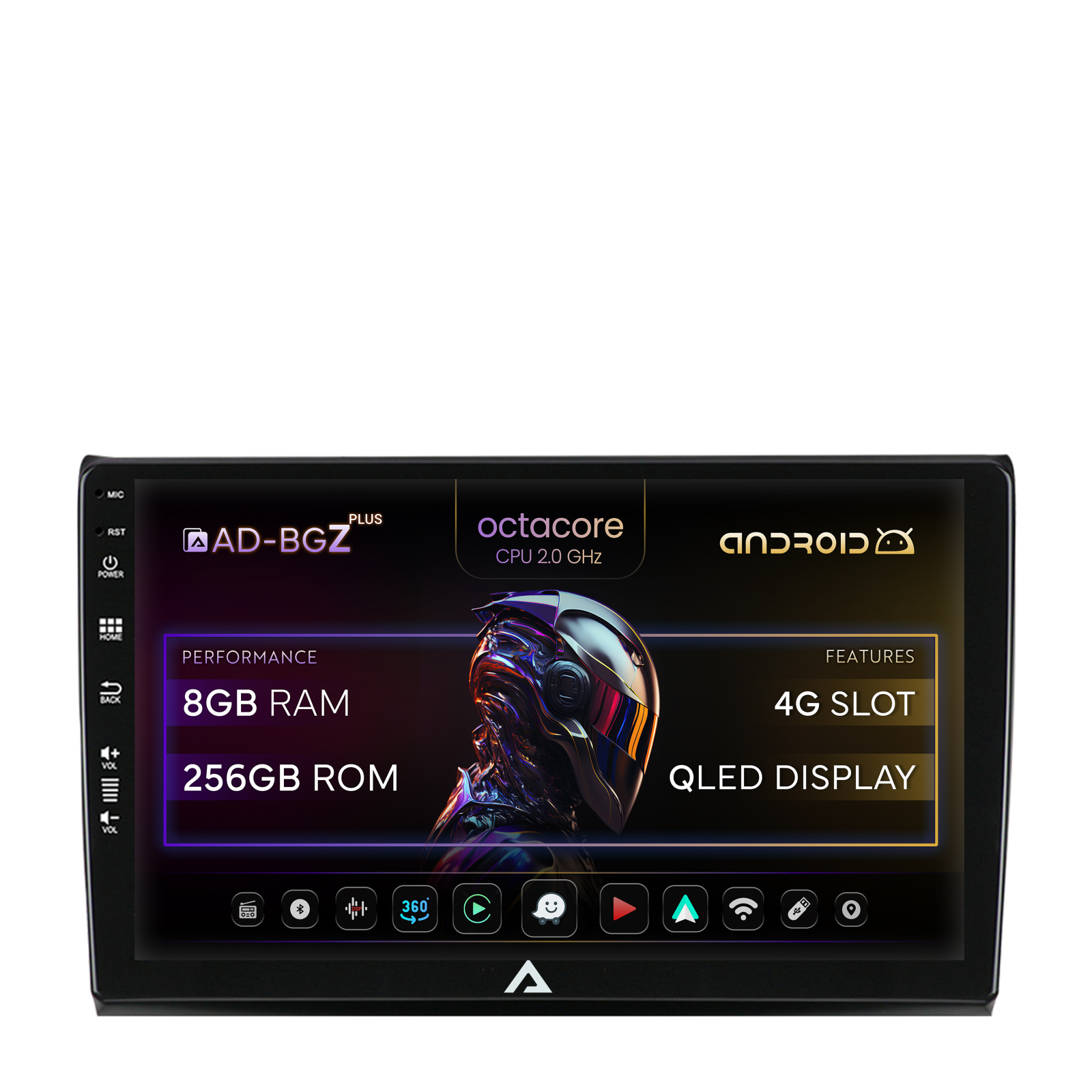 Navigatie Fiat Bravo (2006-2014), Android 13, Z-Octacore   8GB RAM + 256GB ROM, 9 Inch - AD-BGZ9008+AD-BGRKIT356