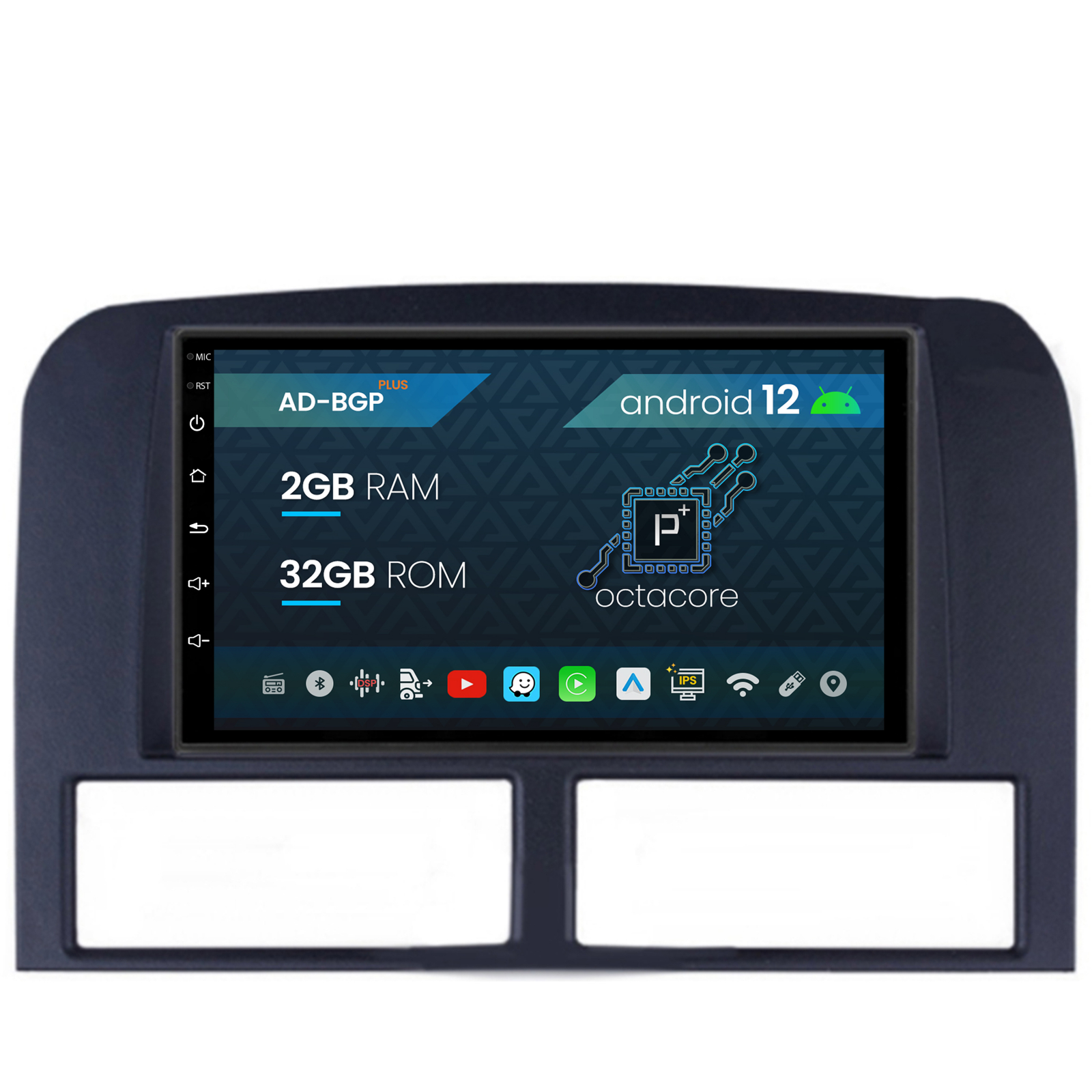 Navigatie Jeep Grand Cherokee (1998-2004), Android 12, P-Octacore   2GB RAM + 32GB ROM, 7 Inch - AD-BGP1002+AD-BGRJE015