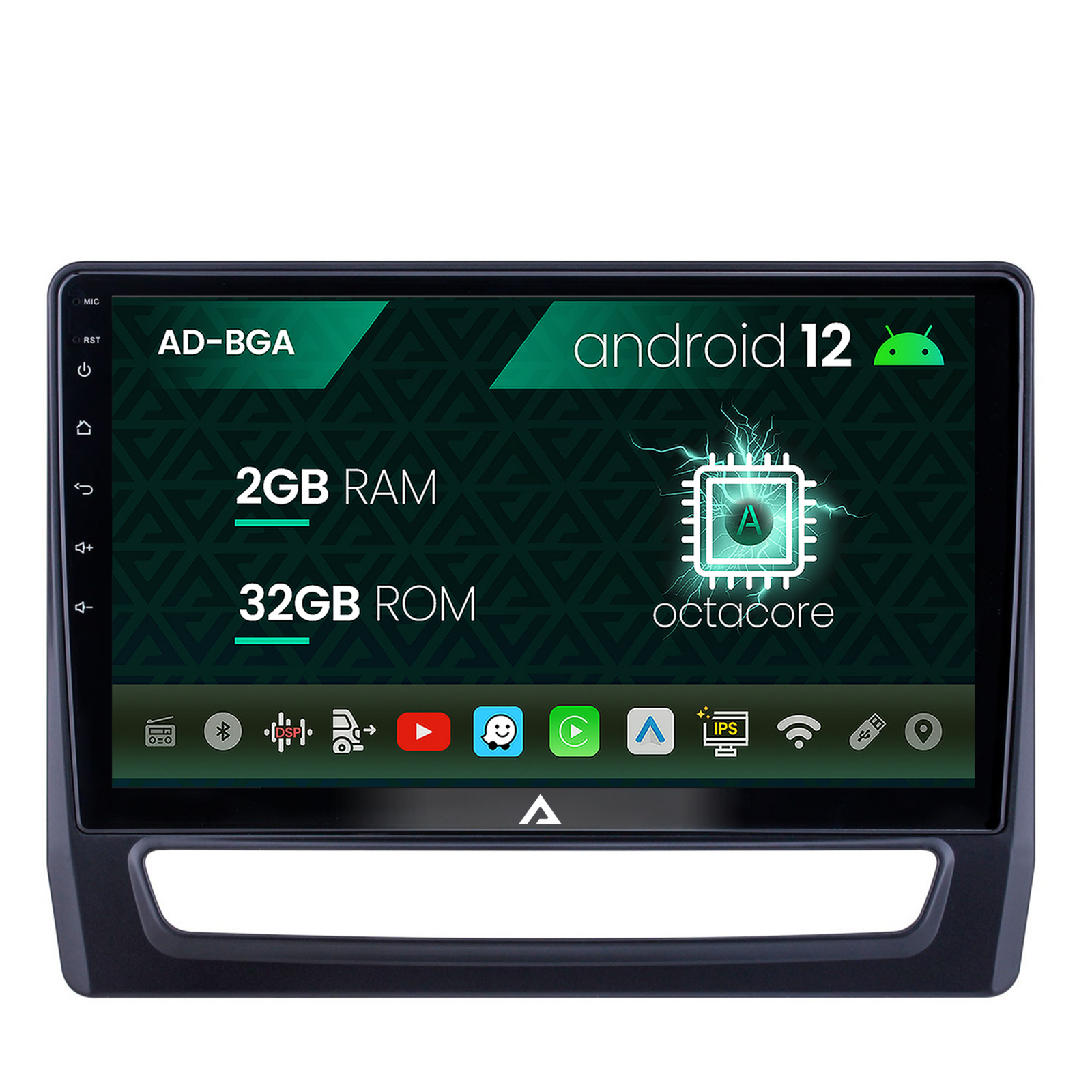 Navigatie Mitsubishi ASX (2019+), Android, A-Octacore   2GB RAM + 32GB ROM, 10.1 Inch - AD-BGA10002+AD-BGRKIT267V4