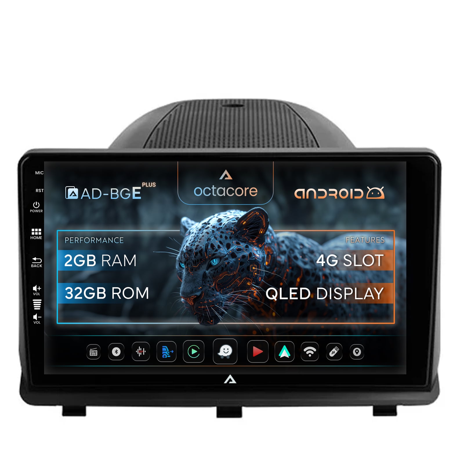 Navigatie Opel Antara (2006-2015), Android 12, E-Octacore   2GB RAM + 32GB ROM, 9 Inch - AD-BGE9002+AD-BGRKIT386
