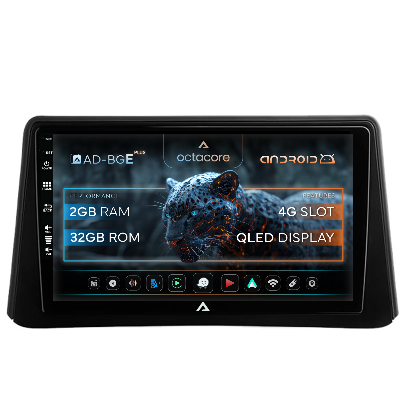 Navigatie Opel Mokka (2012-2016), Android, E-Octacore   2GB RAM + 32GB ROM, 9 Inch - AD-BGE9002+AD-BGRKIT390