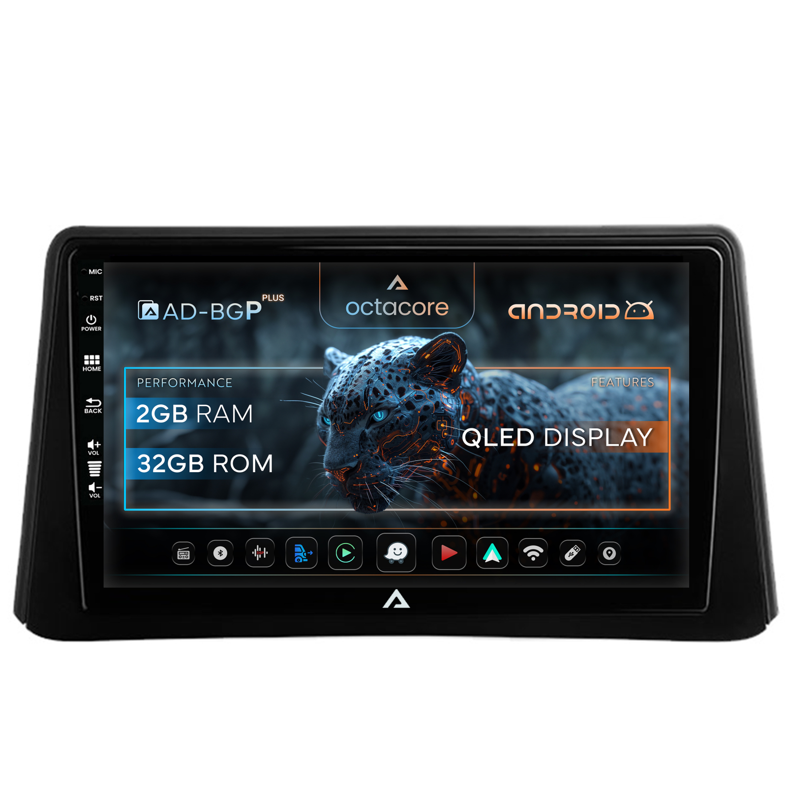 Navigatie Opel Mokka (2012-2016), Android, P-Octacore   2GB RAM + 32GB ROM, 9 Inch - AD-BGP9002+AD-BGRKIT390