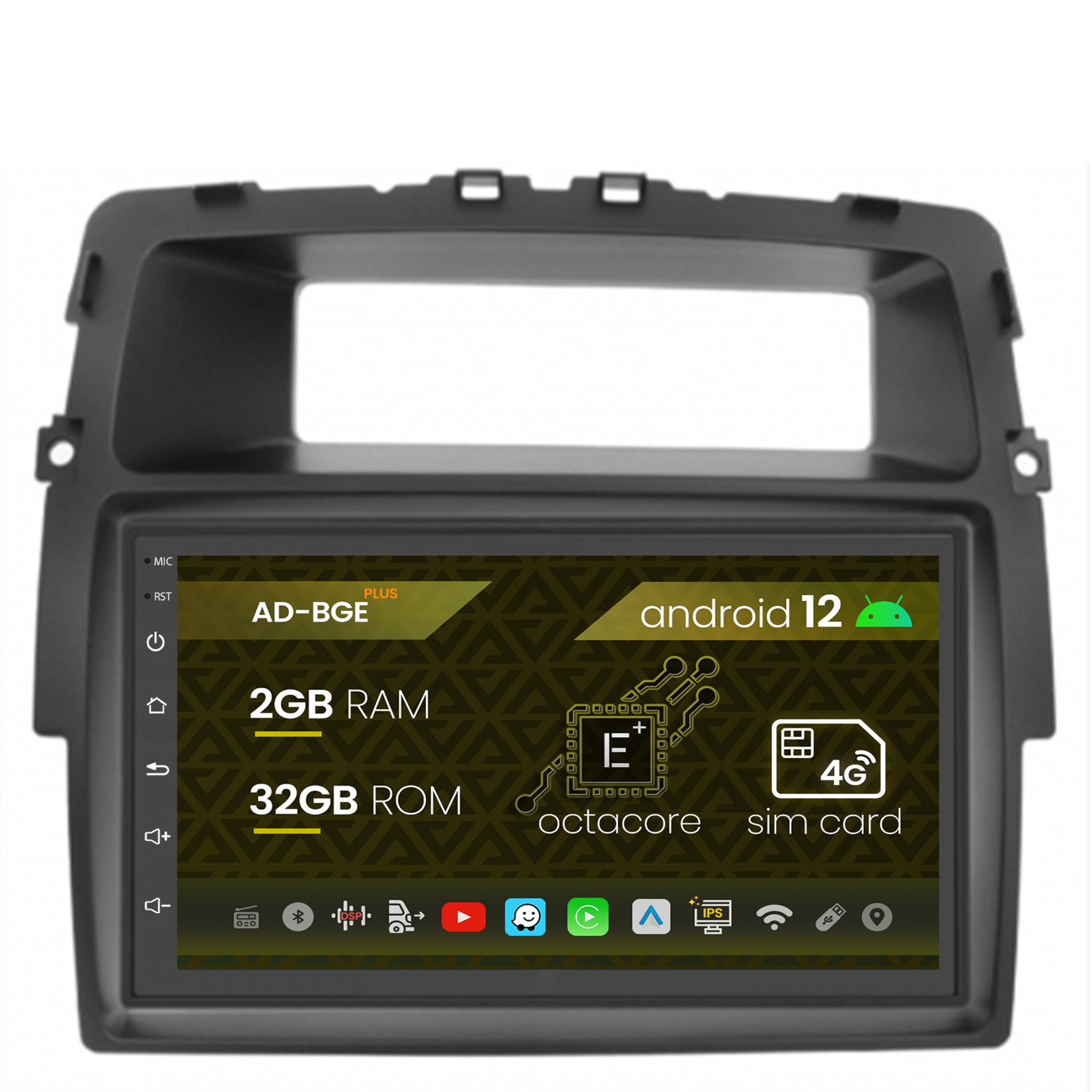 Navigatie Renault Traffic, Opel Vivaro, Nissan Primastar (2010+), Android, E-Octacore   2GB RAM + 32GB ROM, 7 Inch - AD-BGE1002+AD-BGRNI0122DIN