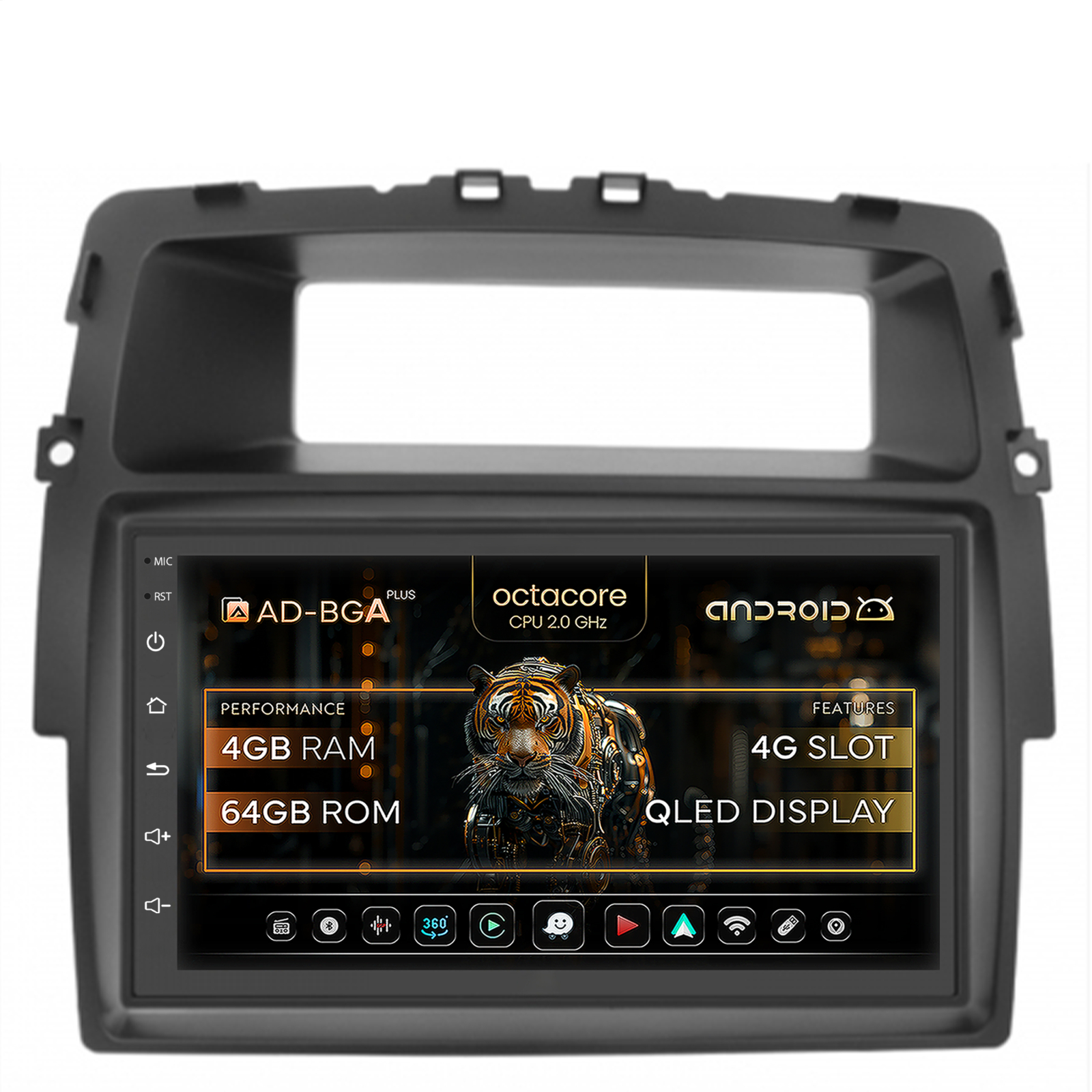Navigatie Renault Traffic, Opel Vivaro, Nissan Primastar (2010+), Android, A-Octacore   4GB RAM + 64GB ROM, 7 Inch - AD-BGA1004+AD-BGRNI0122DIN