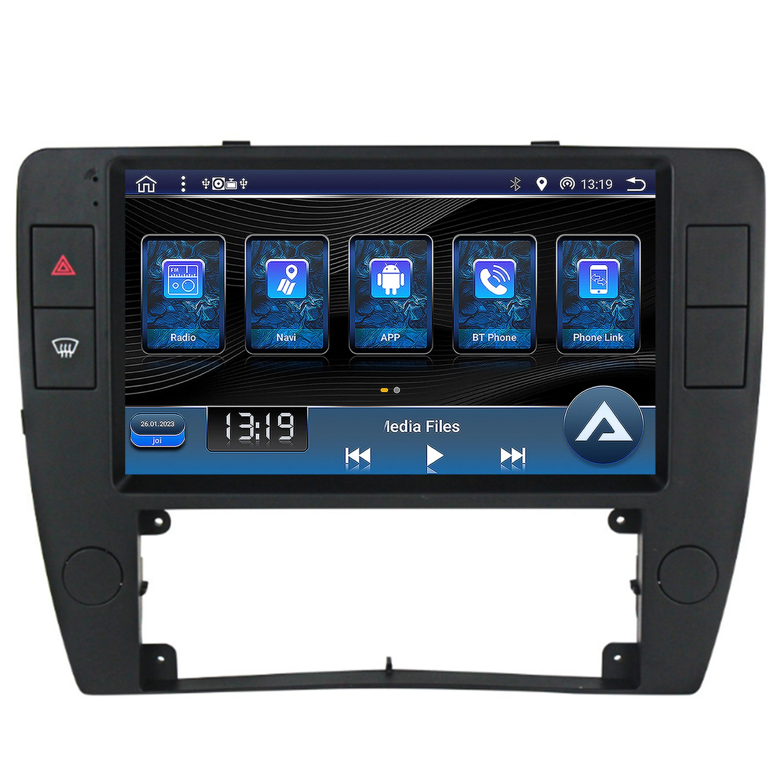 Navigatie Volkswagen Passat B5 5.5 (1996-2005), Android, E-Octacore   2GB RAM + 32GB ROM, 9 Inch - AD-BGE9002+AD-BGRKIT25OLD