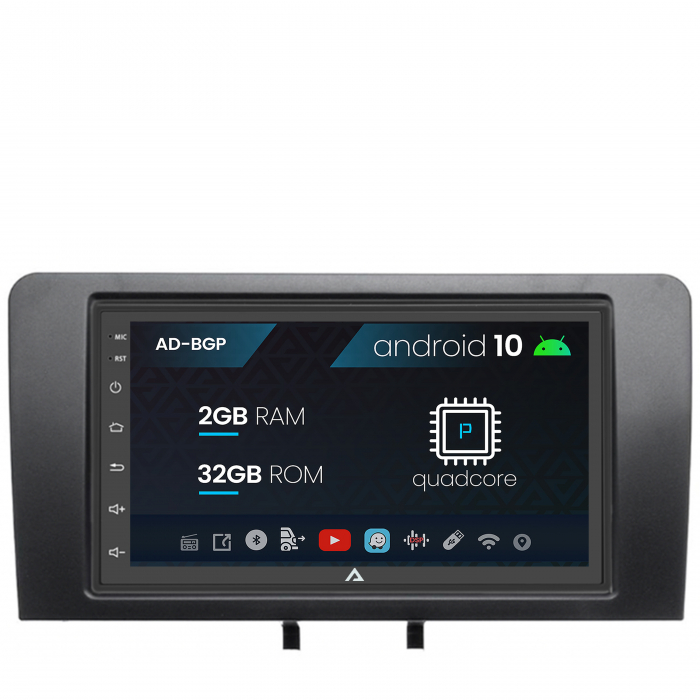 Navigatie Audi A3  S3  RS3, Android 12, P-Octacore   2GB RAM + 32 ROM, 7 Inch - AD-BGP1002+AD-BGRAU0112DIN