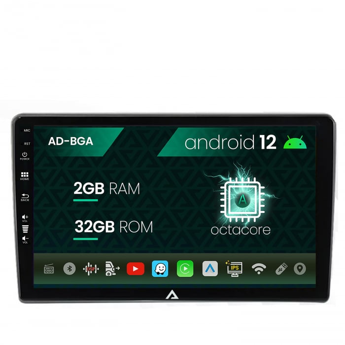 Navigatie Citroen Citroen C5 (2013-2016), Android 13, A-Octacore 2GB RAM + 32GB ROM, 9 Inch - AD-BGA9002+AD-BGRKIT345v2