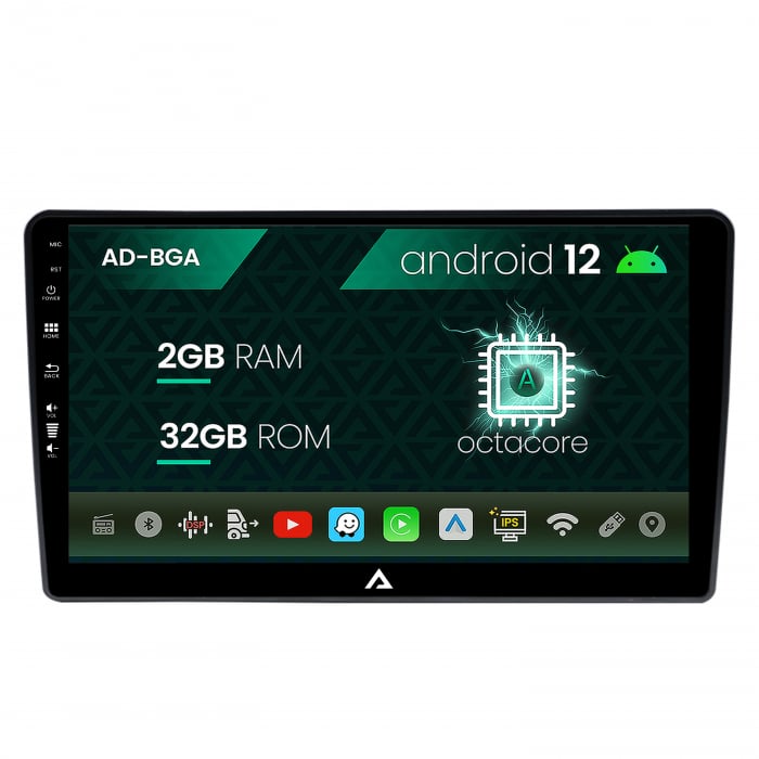 Navigatie Hyundai I40 (2012-2020), Android 13, A-Octacore 2GB RAM + 32GB ROM, 9 Inch - AD-BGA9002+AD-BGRKIT220V2