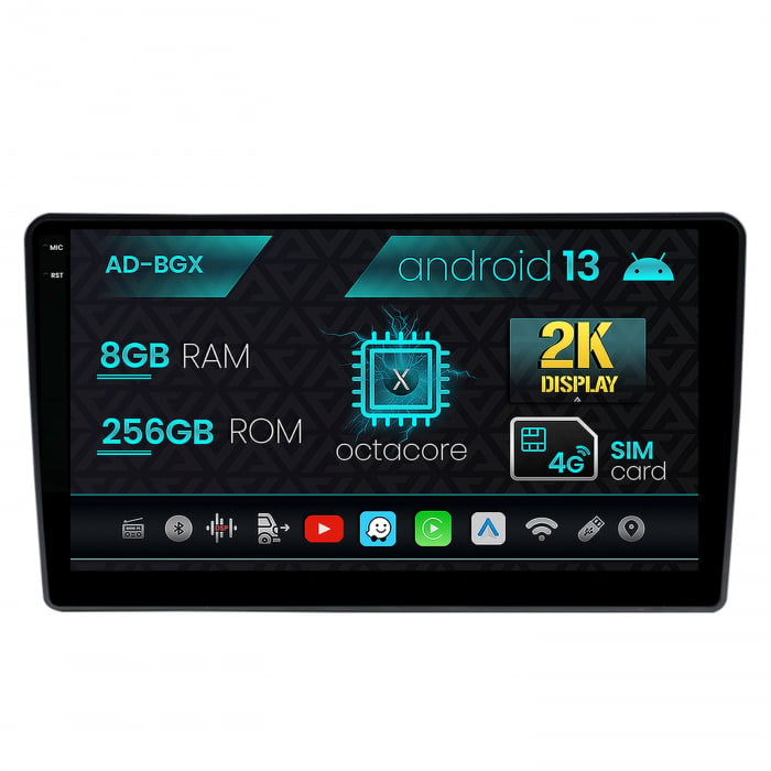 Navigatie Hyundai I40 (2012-2020), Android 13, X-Octacore   8GB RAM + 256GB ROM, 9.5 Inch - AD-BGX9008+AD-BGRKIT220V2