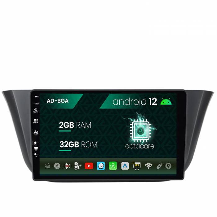 Navigatie Iveco Daily (2013+), Android 13, A-Octacore 2GB RAM + 32GB ROM, 9 Inch - AD-BGA9002+AD-BGRKIT361