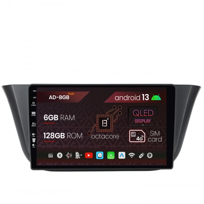 Navigatie Iveco Daily (2013+), Android 13, B-Octacore 6GB RAM + 128GB ROM, 9 Inch - AD-BGB9006+AD-BGRKIT361