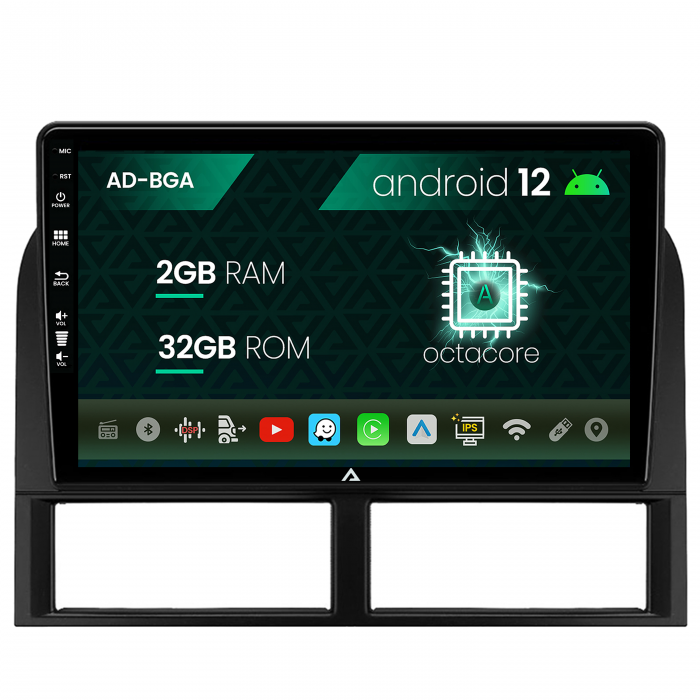 Navigatie Jeep Grand Cherokee (1998-2004), Android 13, A-Octacore 2GB RAM + 32GB ROM, 9 Inch - AD-BGA9002+AD-BGRKIT296