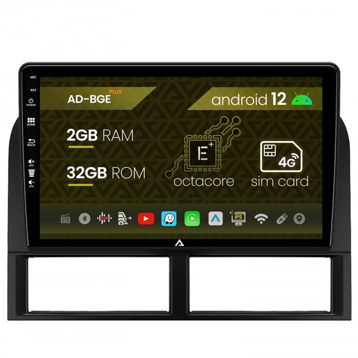 Navigatie Jeep Grand Cherokee(1998-2004), Android 12, E-Octacore 2GB RAM + 32GB ROM, 9 Inch - AD-BGE9002+AD-BGRKIT296