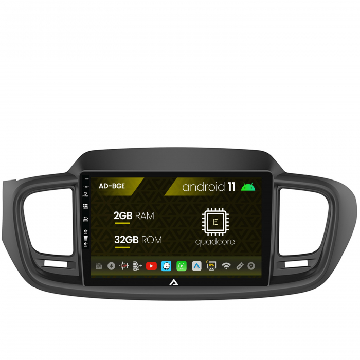 Navigatie Kia Sorento (2014+), Android 11, E-Quadcore 2GB RAM + 32GB ROM, 10.1 Inch - AD-BGE10002+AD-BGRKIT184