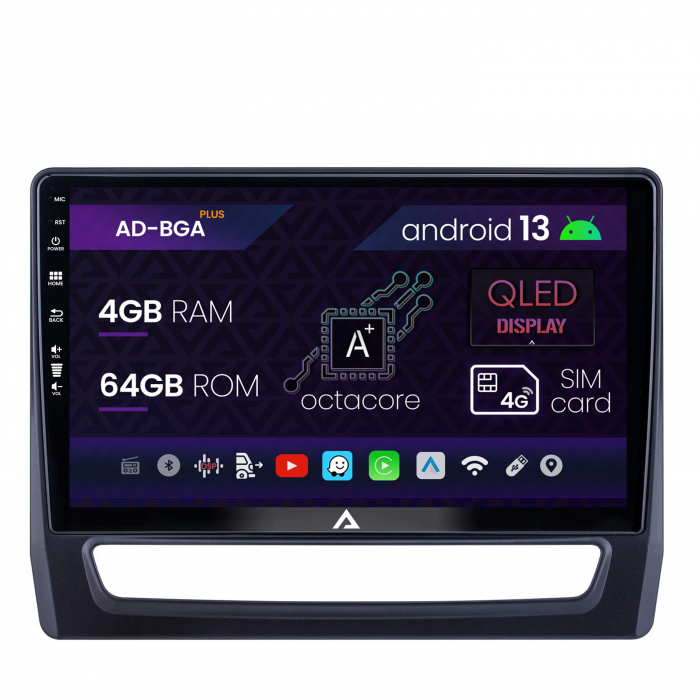 Navigatie Mitsubishi ASX (2019+), Android 13, A-Octacore 4GB RAM + 64GB ROM, 10.1 Inch - AD-BGA10004+AD-BGRKIT267V4