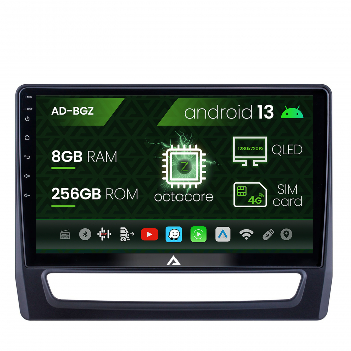 Navigatie Mitsubishi ASX (2019+), Android 13, Z-Octacore 8GB RAM + 256GB ROM, 10.1 Inch - AD-BGZ10008+AD-BGRKIT267V4