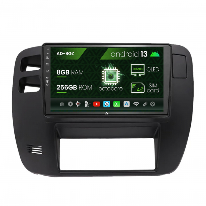 Navigatie Nissan Patrol (2000-2005), Android 13, Z-Octacore   8GB RAM + 256GB ROM, 9 Inch - AD-BGZ9008+AD-BGRKIT166