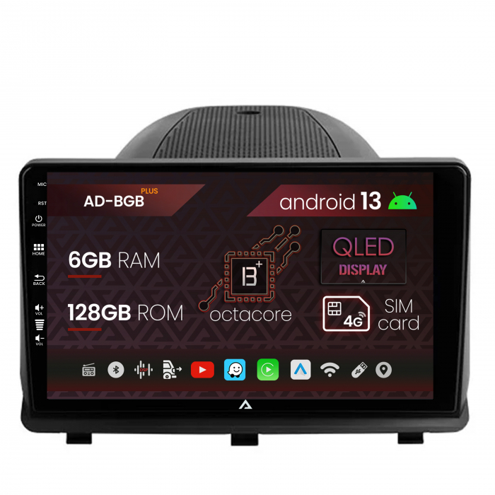 Navigatie Opel Antara (2006-2015), Android 13, B-Octacore 6GB RAM + 128GB ROM, 9 Inch - AD-BGB9006+AD-BGRKIT386