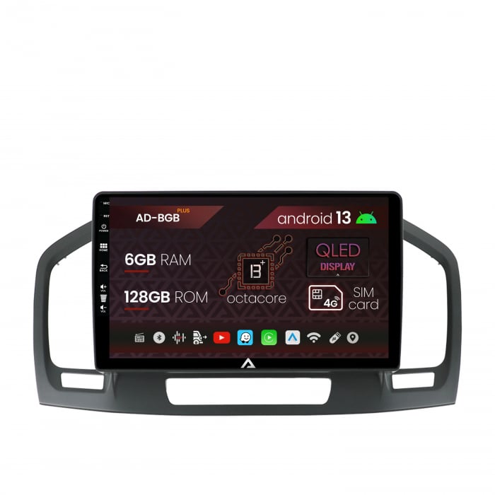 Navigatie Opel Insignia (2008-2013), Android 13, B-Octacore   6GB RAM + 128GB ROM, 9 Inch - AD-BGB9006+AD-BGRKIT254