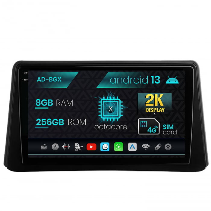 Navigatie Opel Mokka (2012-2016), Android 13, X-Octacore   8GB RAM + 256GB ROM, 9.5 Inch - AD-BGX9008+AD-BGRKIT390