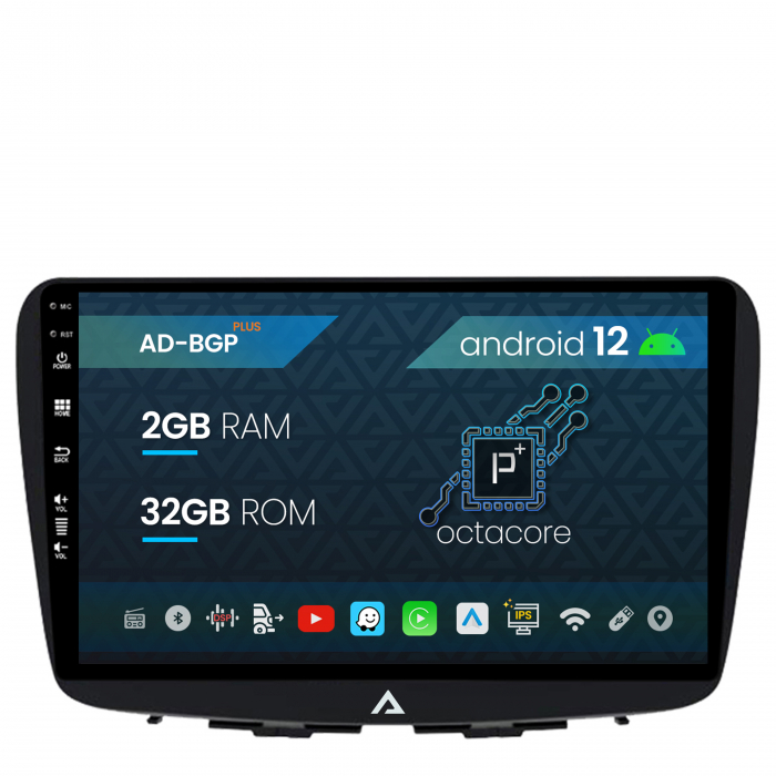 Navigatie Suzuki Baleno, Android 12, P-Octacore 2GB RAM + 32GB ROM, 9 Inch - AD-BGP9002+AD-BGRKIT310