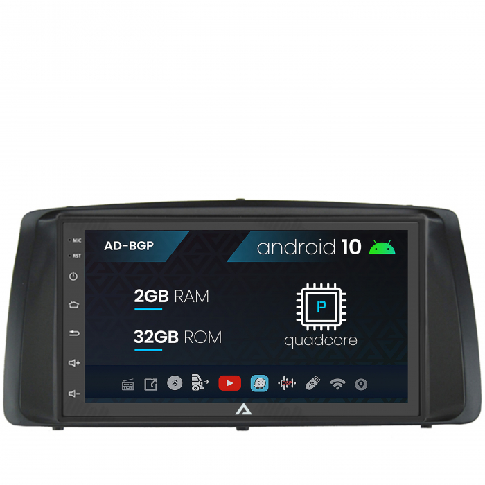 Navigatie Toyota Corolla (2001-2006), Android 12, P-Octacore 2GB RAM + 23GB ROM, 7 Inch - AD-BGP1002+AD-BGRTO0262DIN