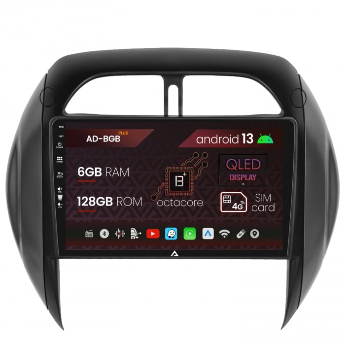 Navigatie Toyota RAV4 (2003-2005), Android 13, B-Octacore   6GB RAM + 128GB ROM, 9 Inch - AD-BGB9006+AD-BGRKIT109V4