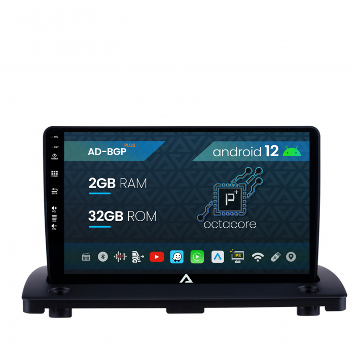 Navigatie Volvo XC90 (2002-2014), Android 12, P-Octacore   2GB RAM + 32GB ROM, 9 Inch - AD-BGP9002+AD-BGRKIT402