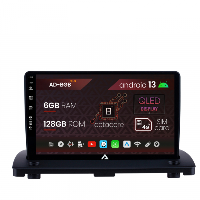 Navigatie Volvo XC90 (2002-2014), Android 13, B-Octacore 6GB RAM + 128GB ROM, 9 Inch - AD-BGB9006+AD-BGRKIT402