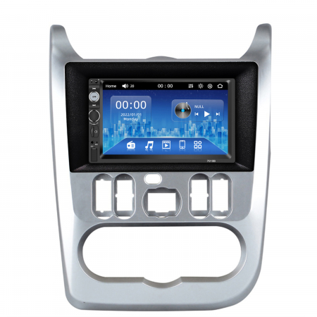 Navigații auto dedicate - [KIT] MP5 Player pentru Dacia Logan (2009-2012), WinCE, Bluetooth, USB, CardSD, Camera Marsarier, Auxiliar, Mirrorlink, Touchscreen, - AD-BGP7010B+AD-BGRKIT367
