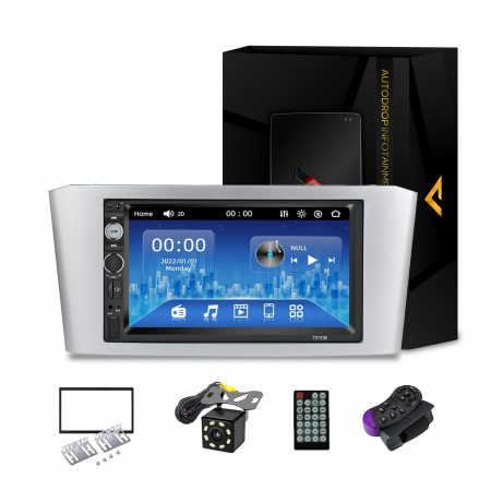 Iveco - [KIT] MP5 Player pentru Toyota Avensis WinCE, Bluetooth, USB, CardSD, Camera Marsarier, Auxiliar, Mirrorlink, Touchscreen, - AD-BGP7010B+BGRTO1252DIN - AD-BGP