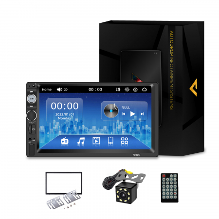 Nissan - [Resigilat] MP5 Player multimedia 2DIN Universal, WinCE, Bluetooth, USB, CardSD, Camera Marsarier, Auxiliar, Mirrorlink, Touchscreen, - AD-BGP7010b - Copie