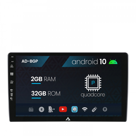 Navigații auto universale - Navigatie All-in-one Universala, Android 12, P-Octacore / 2GB RAM + 32GB ROM, 9 Inch - AD-BGP9002