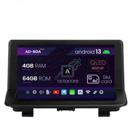 Audi - Navigatie Audi Q3 (2011-2018), Android 13, A-Octacore / 4GB RAM + 64GB ROM, 9 Inch - AD-BGA9004+AD-BGRKIT427
