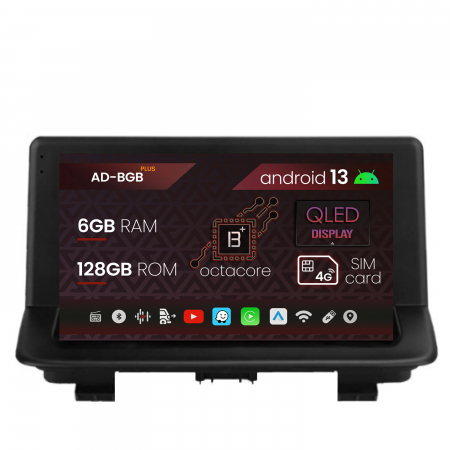 Audi - Navigatie Audi Q3 (2011-2018), Android 13, B-Octacore / 6GB RAM + 128GB ROM, 9 Inch - AD-BGB9006+AD-BGRKIT427