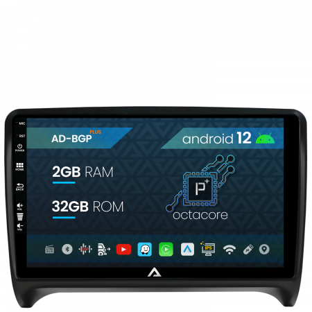 Audi - Navigatie Audi TT, Android 12, P-Octacore / 2GB RAM + 32GB ROM, 9 Inch - AD-BGP9002+AD-BGRKIT426