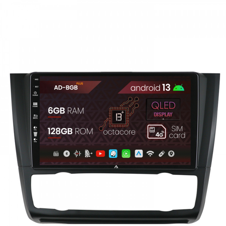 BMW - Navigatie BMW Seria 1 E87 (2007-2011), Clima Automata, Android 13, A-Octacore / 6GB RAM + 128GB ROM, 9 Inch - AD-BGB9006+AD-BGRKIT399