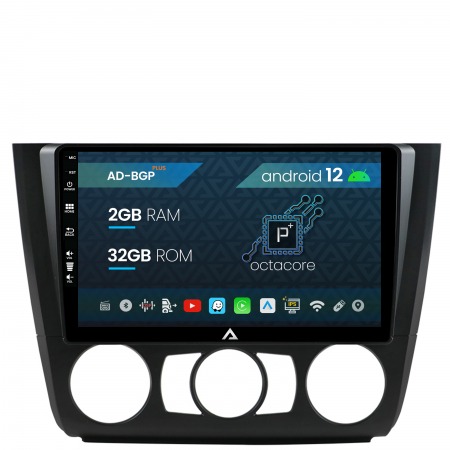 BMW - Navigatie BMW Seria 1 E87 (2007-2011), Clima Manuala, Android 12, P-Octacore / 2GB RAM + 32GB ROM, 9 Inch - AD-BGP9002+AD-BGRKIT398