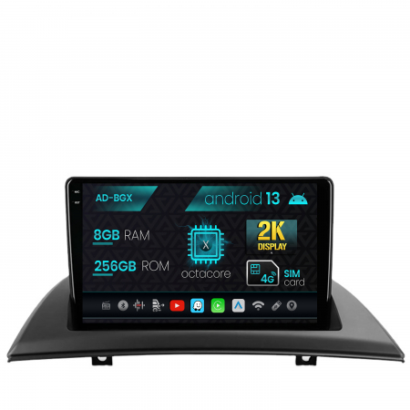 BMW - Navigatie BMW X3 E83 (2003-2010), Android 13, X-Octacore / 8GB RAM + 256GB ROM, 9.5 Inch - AD-BGX9008+AD-BGRKIT395