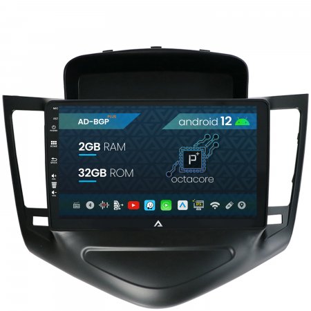 Chevrolet - Navigatie Chevrolet Cruze (2008-2014), Android 12, P-Octacore / 2GB RAM + 32GB ROM, 9 Inch - AD-BGP9002+AD-BGRKIT237