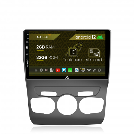 C4 2011-2015 - Navigatie Citroen C4L (2011-2016), Android 12, E-Octacore / 2GB RAM + 32GB ROM, 10.1 Inch - AD-BGE10002+AD-BGRKIT342
