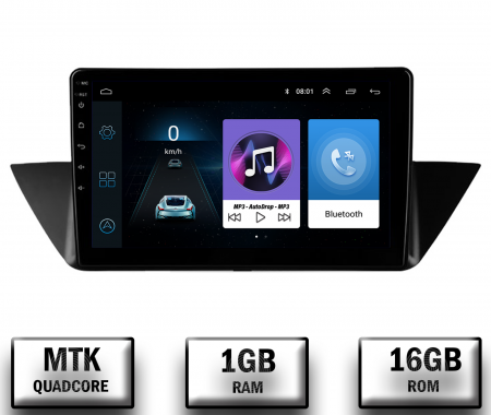 BMW - Navigatie BMW X1 (2009-2015), Android 10, P-Quadcore / 1GB RAM + 16GB ROM, 10.1 Inch - AD-BGP10001+AD-BGRKIT394